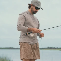 Billfish Lined Performance Short - Camo
