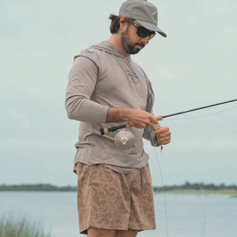 Billfish Lined Performance Short - Camo