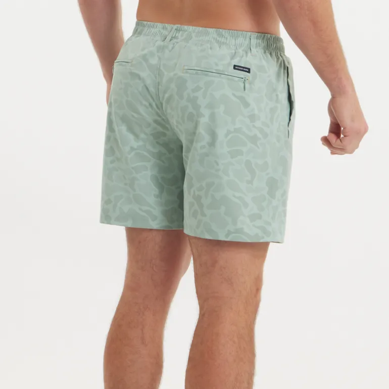 Billfish Lined Performance Short - Camo