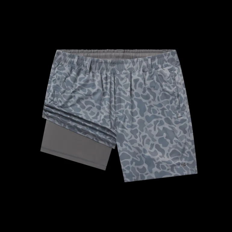 Billfish Lined Performance Short - Camo