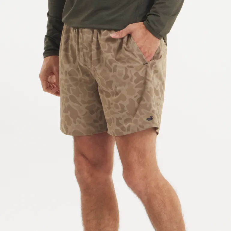 Billfish Lined Performance Short - Camo