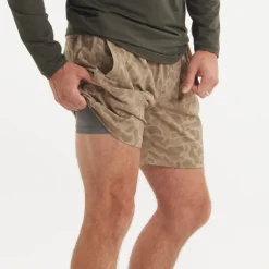 Billfish Lined Performance Short - Camo
