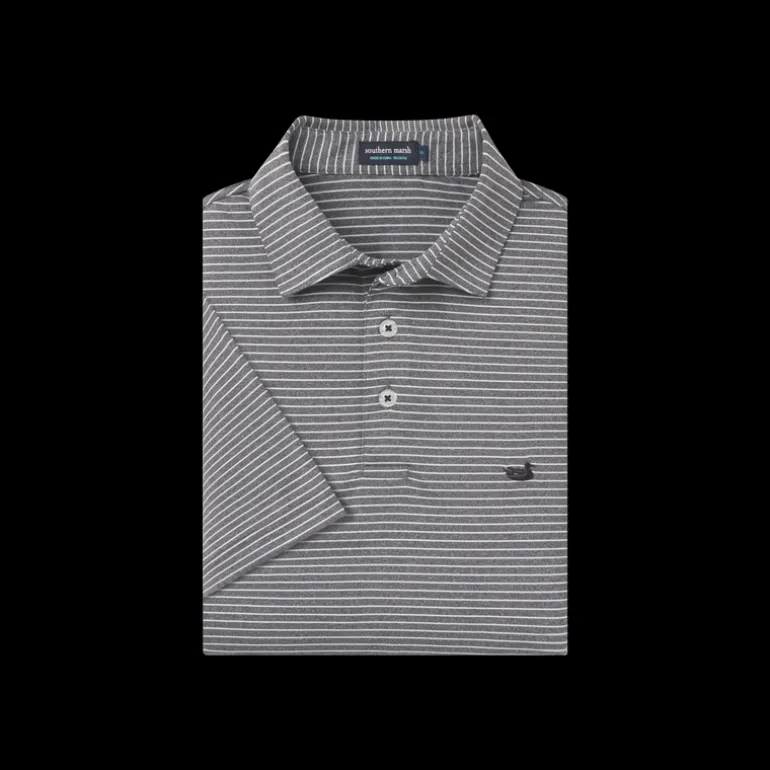 Biloxi Heather Performance Polo