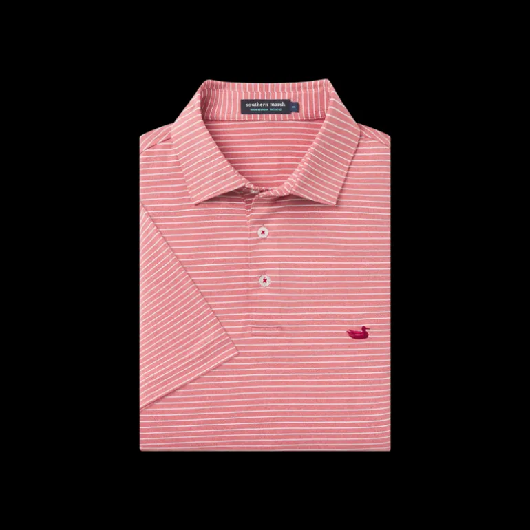 Biloxi Heather Performance Polo