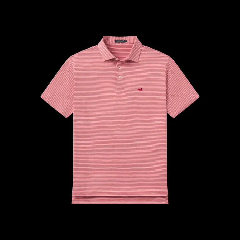 Biloxi Heather Performance Polo