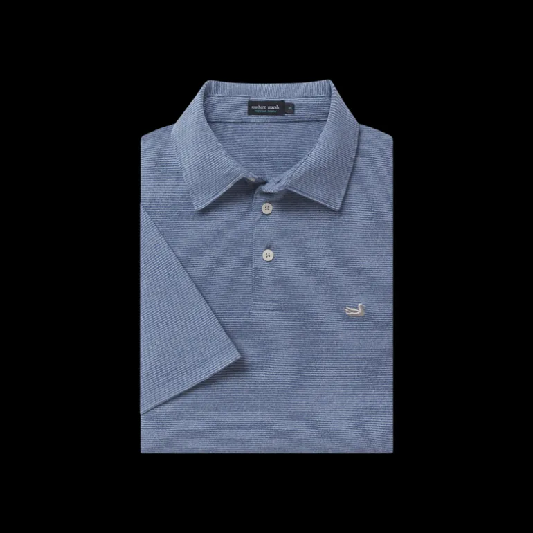 Biscayne Heather Performance Polo
