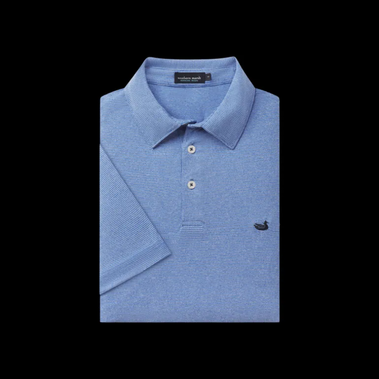 Biscayne Heather Performance Polo