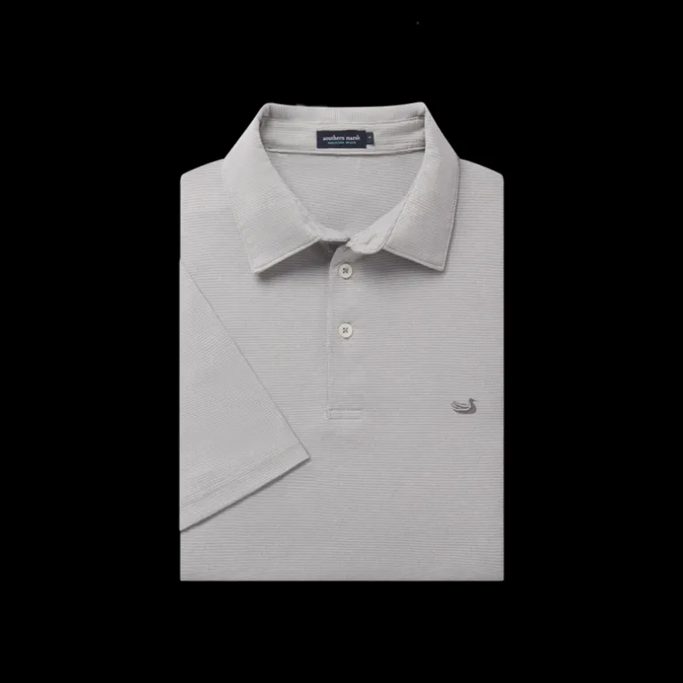 Biscayne Heather Performance Polo