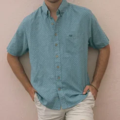 Blaise Relaxed Shirt - Paisley Dots