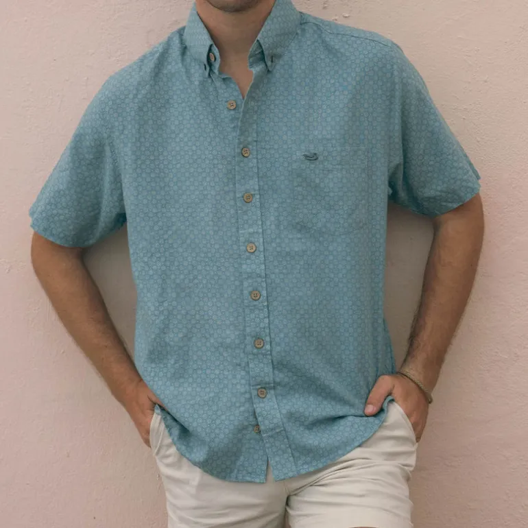 Blaise Relaxed Shirt - Paisley Dots