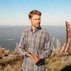 Blanco Plaid Dress Shirt