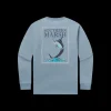 Blue Marlin Fishing Tee - Long Sleeve