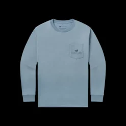 Blue Marlin Fishing Tee - Long Sleeve