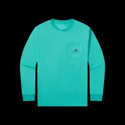 Blue Marlin Fishing Tee - Long Sleeve