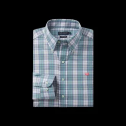 Bluefish Performance Plaid Dress Shirt