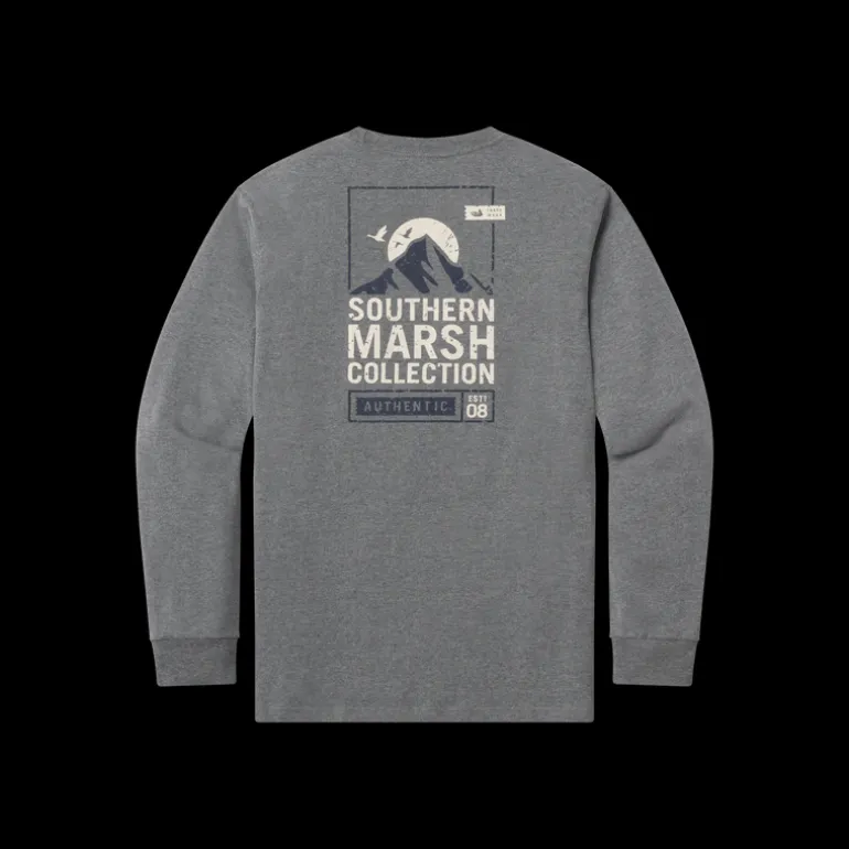 Branding Collection Tee- Summit Poster- Long Sleeve