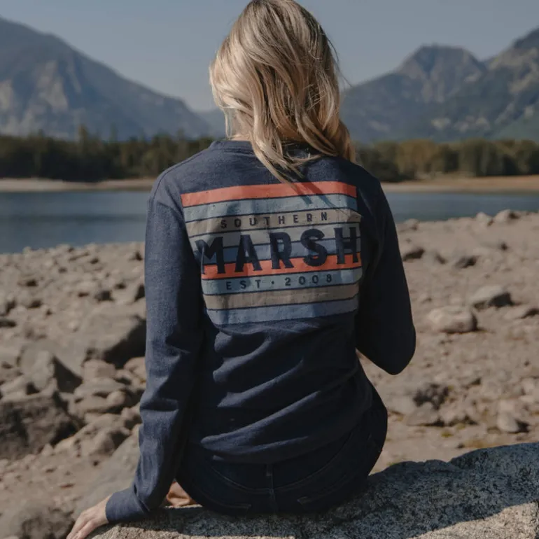 Branding Tee - Color Bars - Long Sleeve