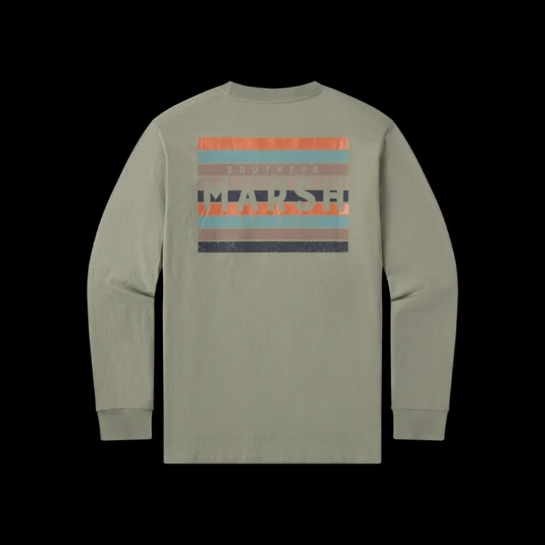 Branding Tee - Color Bars - Long Sleeve