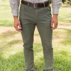 Brazos Stretch Twill Pant - Dark Green