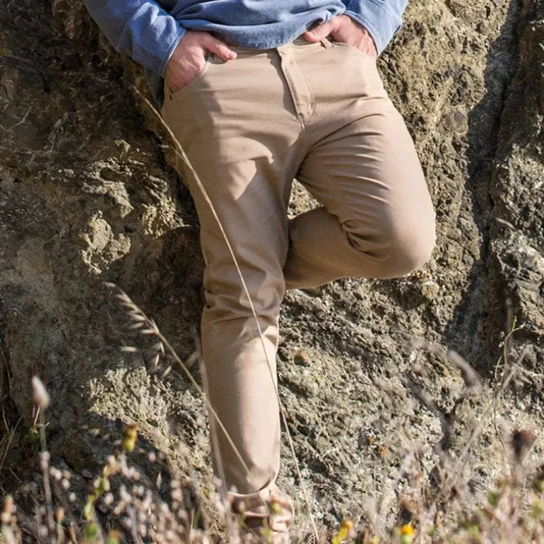 Brazos Stretch Twill Pant - Khaki