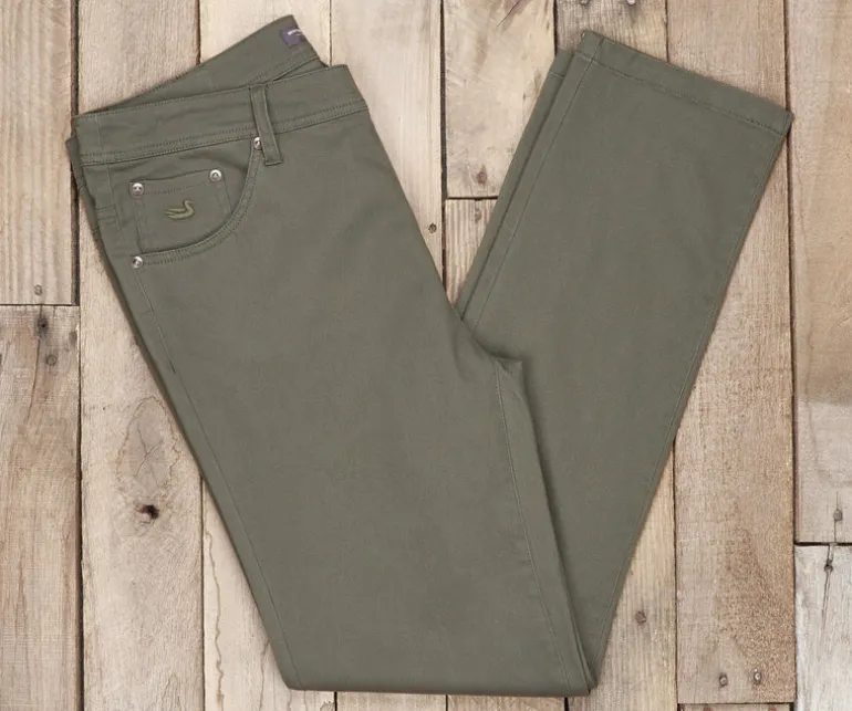 Brazos Stretch Twill Pant - Dark Green