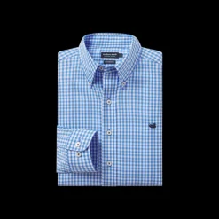Brentwood Gingham Performance Dress Shirt