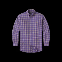 Bristol Performance Plaid Dress Shirt