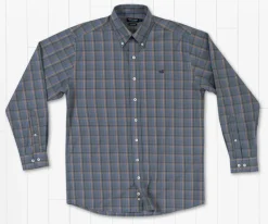 Bristol Performance Plaid Dress Shirt