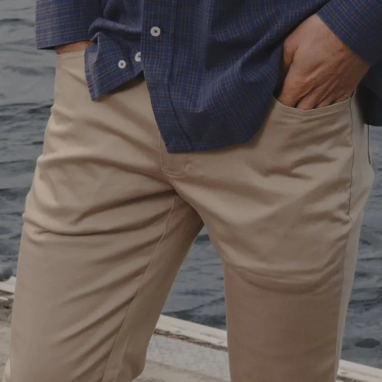 Cahaba Comfort Stretch Twill Pant - Khaki