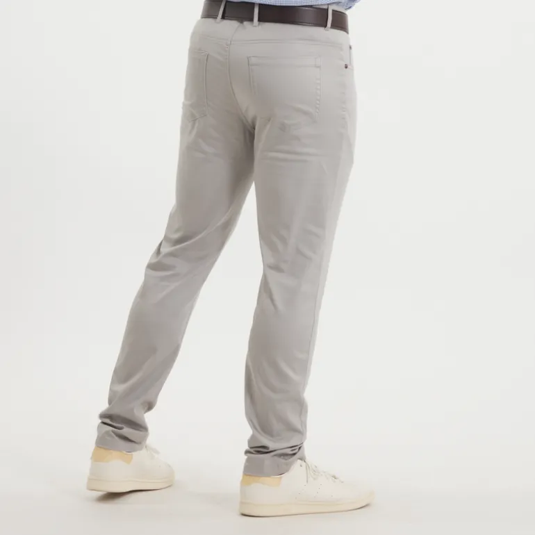 Cahaba Comfort Stretch Twill Pant - Light Gray