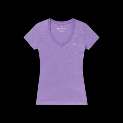Caroline V-Neck Tee - Slub