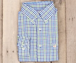 Cashiers Washed Gingham Dress Shirt
