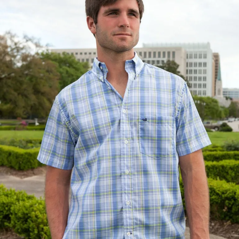 Catawba Plaid Dress Shirt - Short Sleeve