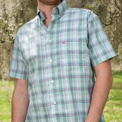 Catawba Plaid Dress Shirt - Short Sleeve