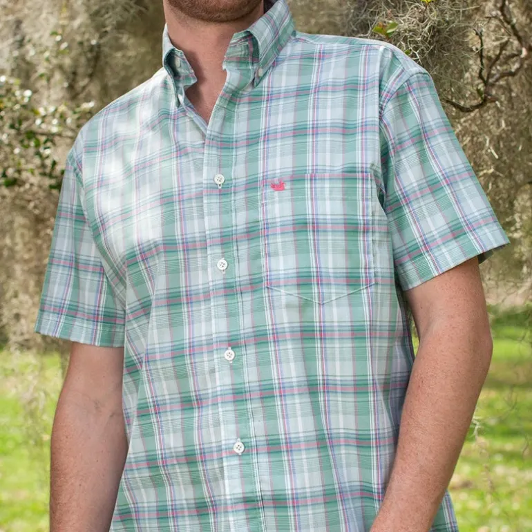 Catawba Plaid Dress Shirt - Short Sleeve