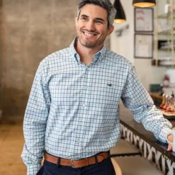 Chambers Performance Gingham Dress Shirt