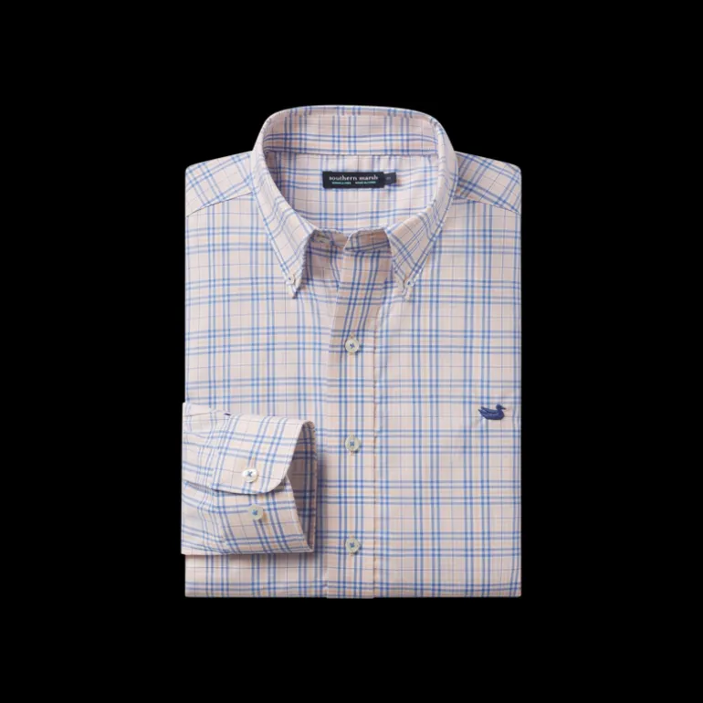 Charlotte Windowpane Dress Shirt