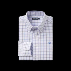Chateau Windowpane Dress Shirt