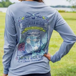 Cocktail Tee - Mint Julep - Long Sleeve