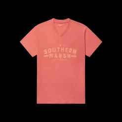 Danielle V-Neck Tee - Slub