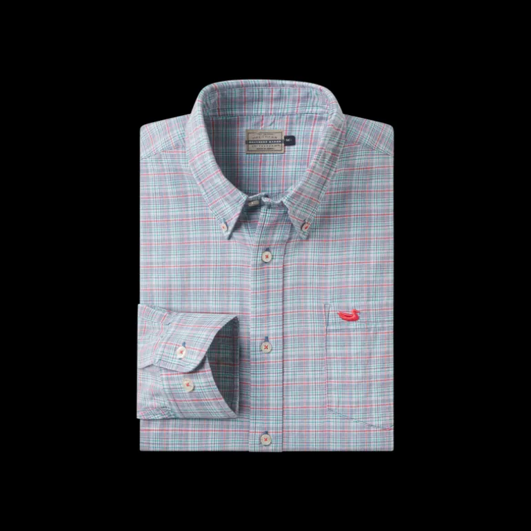Davidson Washed Check Dress Shirt