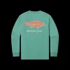 Delta Fish Tee - Long Sleeve