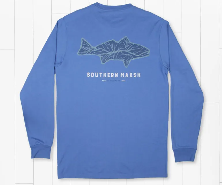 Delta Fish Tee - Long Sleeve
