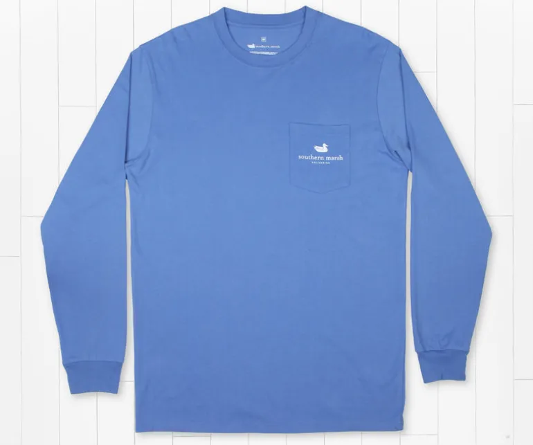 Delta Fish Tee - Long Sleeve
