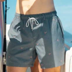 Dockside Swim Trunk - Chambray Fly