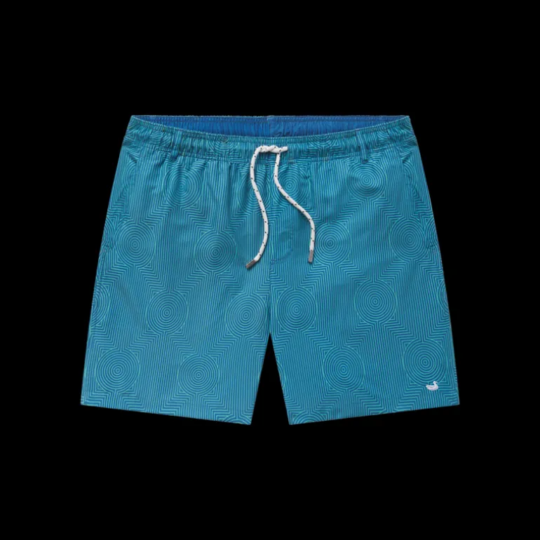 Dockside Swim Trunk - Circle Maze