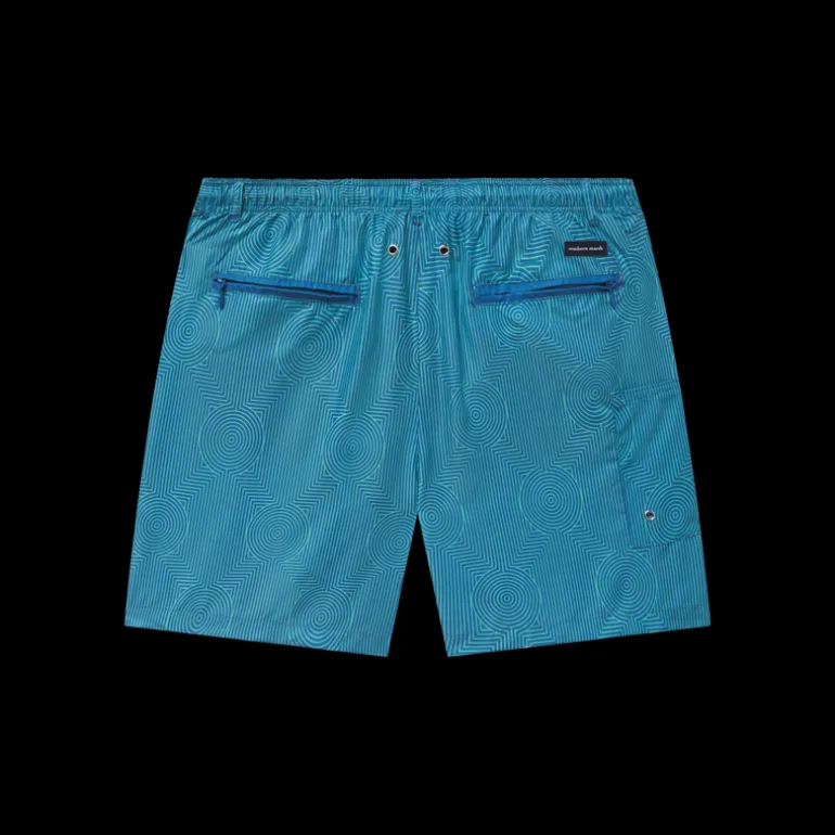 Dockside Swim Trunk - Circle Maze