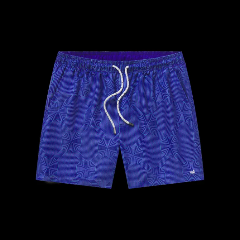 Dockside Swim Trunk - Circle Maze