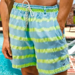 Dockside Swim Trunk - Cruiser Stripe