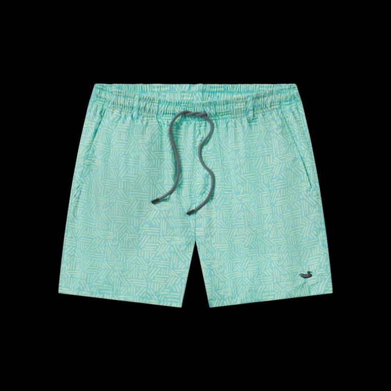 Dockside Swim Trunk - Dots & Lines